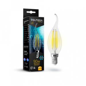 Лампа светодиодная Voltega Crystal E14 6.5W 2800K прозрачная VG10-CW35E14warm9W-F 7132