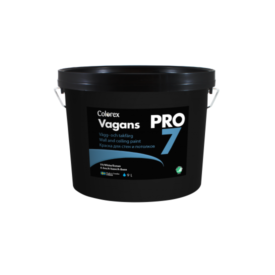 Краска интерьерная Colorex Vagans Pro 7 база А 2.7 л