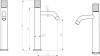 Смеситель для раковины Boheme Stick 122-WCR.2 White Touch Chrome фото 2