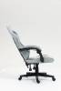 Кресло компьютерное Stool Group TopChairs Phantom GF-8080 TT706+TT702 серо-голубой фото 6