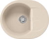 Кухонная мойка Polygran Atol ATOL-620 854819 Кремовый 50x62