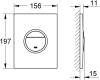 Кнопка смыва Grohe Nova Cosmopolitan Light 38809000 хром фото 15