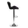 Стул барный Tetchair Biaggio (mod. KY717) 19768 черный, хром фото 2