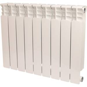 Биметаллический секционный радиатор отопления Stout Space 500 / 9 секций