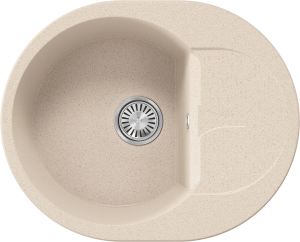 Кухонная мойка Polygran Atol ATOL-620 854819 Кремовый 50x62