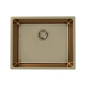 Кухонная мойка Alveus Kombino Monarch 50 1120381 Copper Sat-90 с донным клапаном, 54.2x44.2