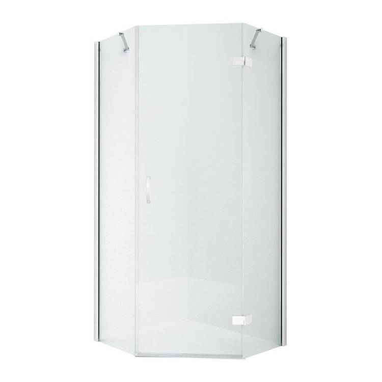 Душевое ограждение NEW TRENDY NEW AZURA P 90x90x195 K-0338 (хром)