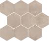 Мозаика Meissen Arlequini O-ARL-WII301 Светло-бежевый 28x33.7