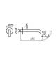 Излив Plumberia Selection Ixo SPT0060CS фото 2