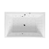 Акриловая ванна Excellent Crown Lux 190x120 "NANO" (хром)