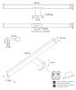 Подсветка для зеркал Arte Lamp Orizzone A2937AP-1BK фото 2