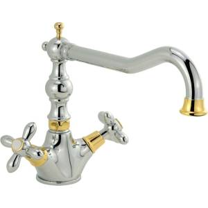 Смеситель для кухни Migliore Princeton Plus 18262 хром, золото