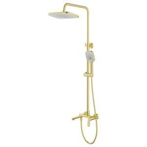 Душевая стойка Azario Alanti AZ-K2332-1MG золото матовое