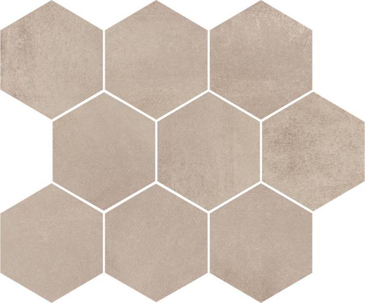 Мозаика Meissen Arlequini O-ARL-WII301 Светло-бежевый 28x33.7