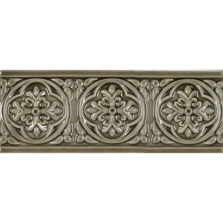 Бордюр Adex Studio ADST4004 Relieve Palm Beach Eucalyptus 7.5x19.8