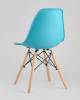 Набор из 4 стульев Stool Group Eames 8056PP BLUE X4 фото 6