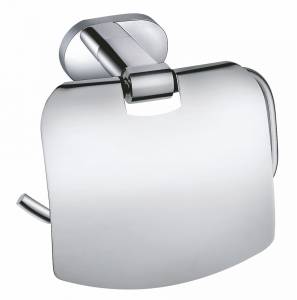 Держатель для туалетной бумаги Wonzon & Woghand WW-8426 с крышкой, хром