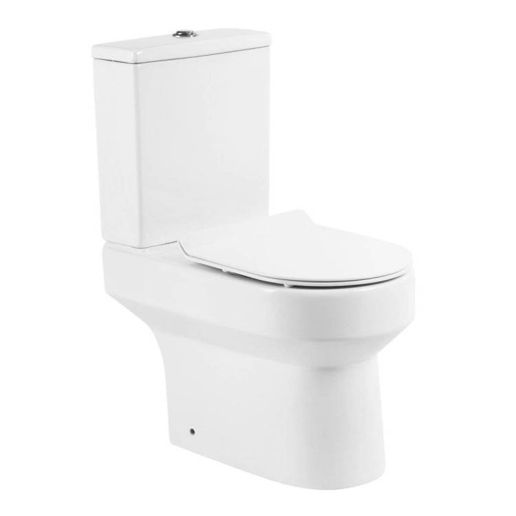 Унитаз-компакт BelBagno Norma BB339CPR/BB2111SC безободковый Белый