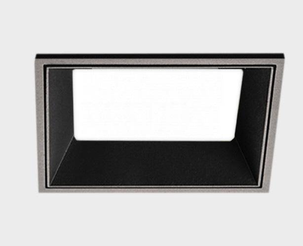 Встраиваемый светильник Italline IT06-6019 black 3000K