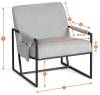 Кресло Tetchair Charli lux 25178 sharp графит, экокожа фото 14