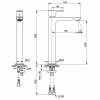 Смеситель для раковины Ideal Standard Connect Air Vessel A7027AA Хром фото 5