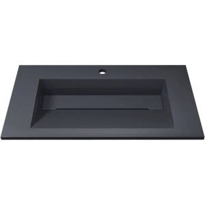 Раковина Uperwood Next 290000019 80 см, серая глянцевая