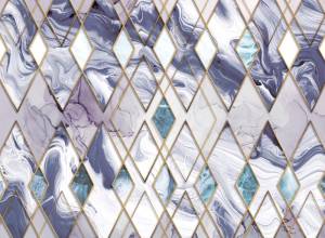 3D Фотообои Artegrafico «Безупречные ромбы» BL-004 песок