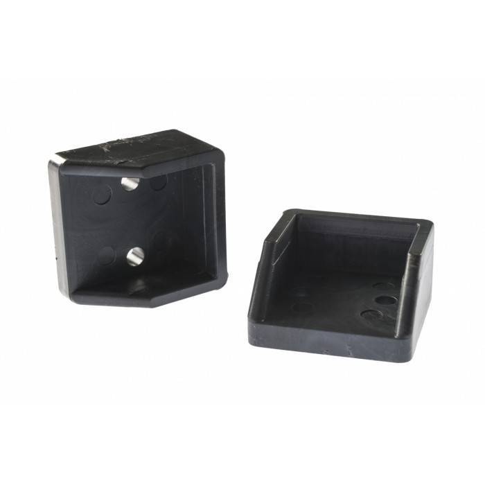 Крепление для балясины Polivan Group Singaraja Черный пластик 30x30x30