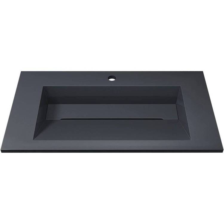 Раковина Uperwood Next 290000019 80 см, серая глянцевая