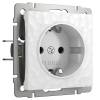 Розетка с заземлением и шторками Werkel Hammer W1271101