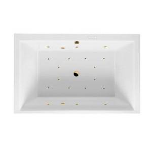 Акриловая ванна Excellent Crown Lux RELAX WAEX.CRO19.RELAX.GL 190x120 золото