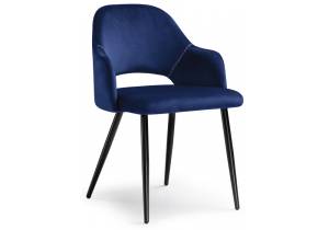 Стул Woodville Konor 11952 dark blue, black