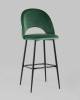 Набор из 2 барных стульев Stool Group Меган AV 415-H30-08(B) X2 зеленый, велюр фото 2