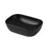 Раковина Abber Rechteck AC2200MB 45 см, черная матовая