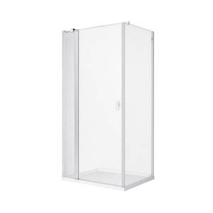 Душевой уголок Radaway Nes KDJ II 100x90 см правый, стекло прозрачное, профиль хром