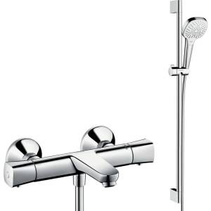 Душевой комплект Hansgrohe Ecostat universal 13123000 термостат + Душевой гарнитур Croma Select E Multi 26590400