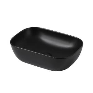 Раковина Abber Rechteck AC2200MB 45 см, черная матовая