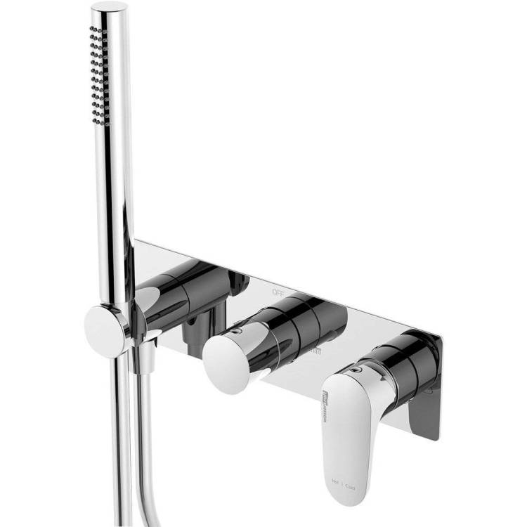 Смеситель для душа Wasserkraft Dinkel 5877 с внутренней частью