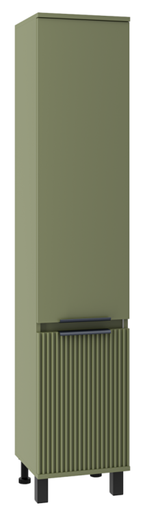 Шкаф-пенал Brevita Enfida - 35 ENF-05035-0801R правый, зеленый матовый