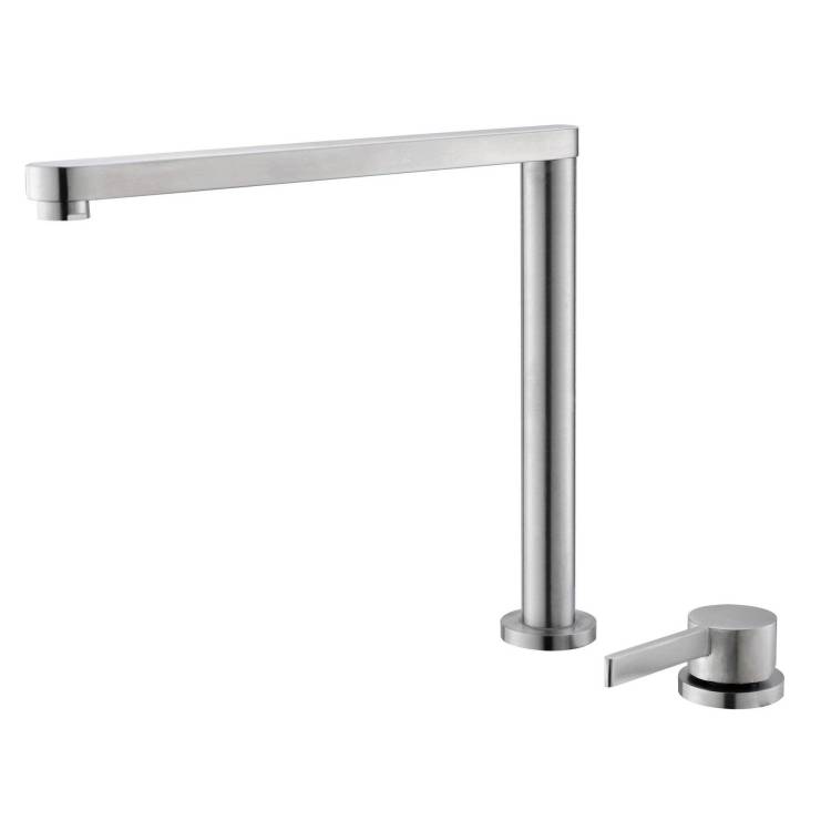 Смеситель для кухни ESKO K52 с выдвижным изливом, хром