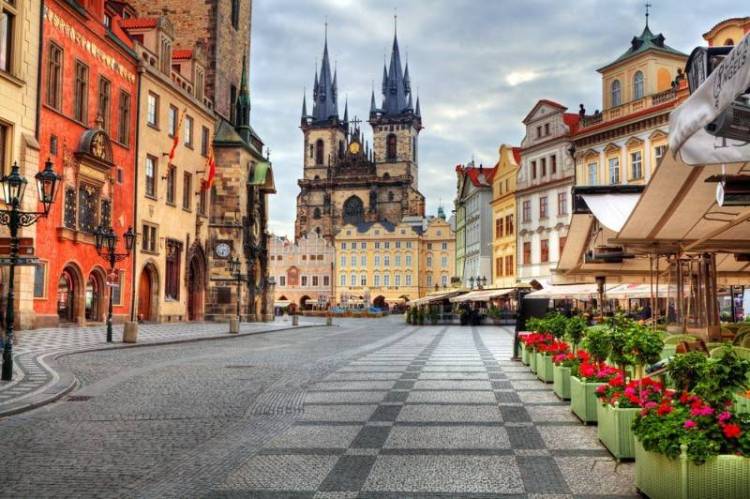 3D Фотообои Artegrafico «Прага» G-043 канвас