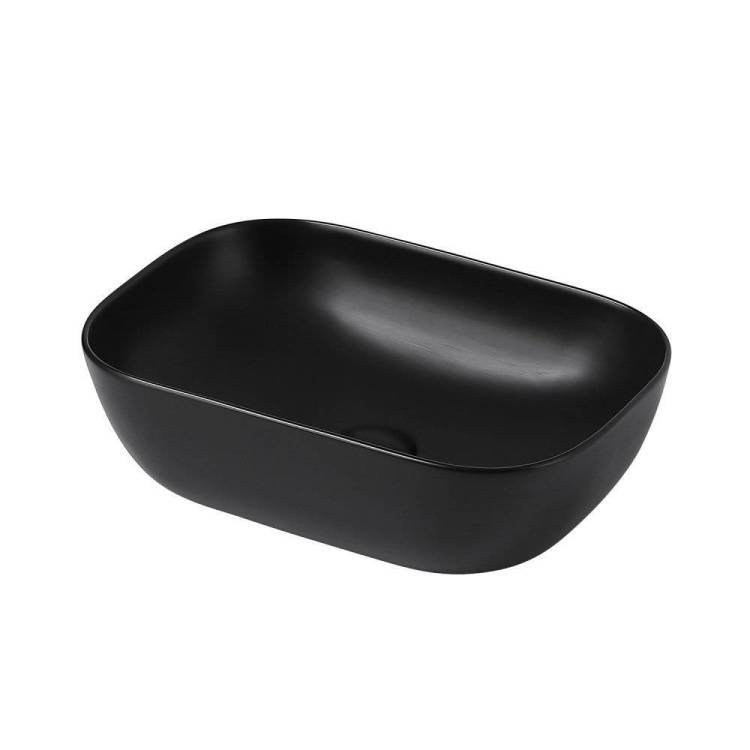 Раковина Abber Rechteck AC2200MB 45 см, черная матовая