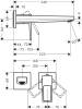 Смеситель для раковины Hansgrohe Metropol 74526000 фото 3