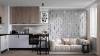 Дизайнерская панель Artpole E-0085 TETRIS-3 PLATINUM МАТ 12x3.3x12 фото 3