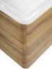 Тумба под раковину Belbagno Acqua ACQUA-700-2C-SO-RR 70x45x50 Rovere Rustico подвесная с двумя выкатными ящиками фото 8