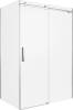 Душевой уголок Good Door Galaxy WTW+SP-C-В 130x80, профиль черный фото 3