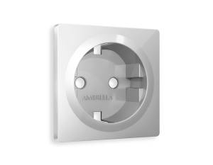 Лицевая панель для электрической розетки с заземлением Ambrella Volt Alfa AP4060