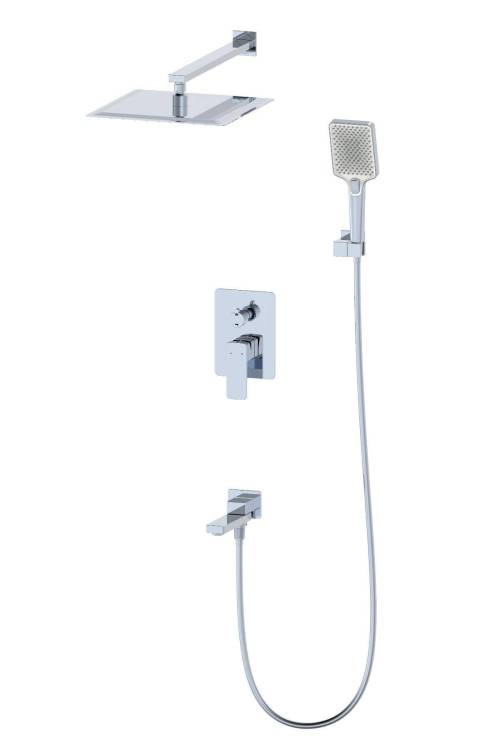 Душевой комплект Wonzon & Woghand WW-88939003-CR хром