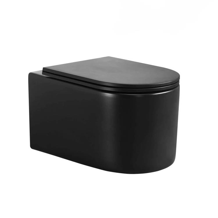 Унитаз подвесной Cerutti Spa Ceruttispa Tanaro Aria CT9238 MB черный матовый