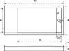 Поддон для душа Good Door Stella 140x70 с сифоном фото 2